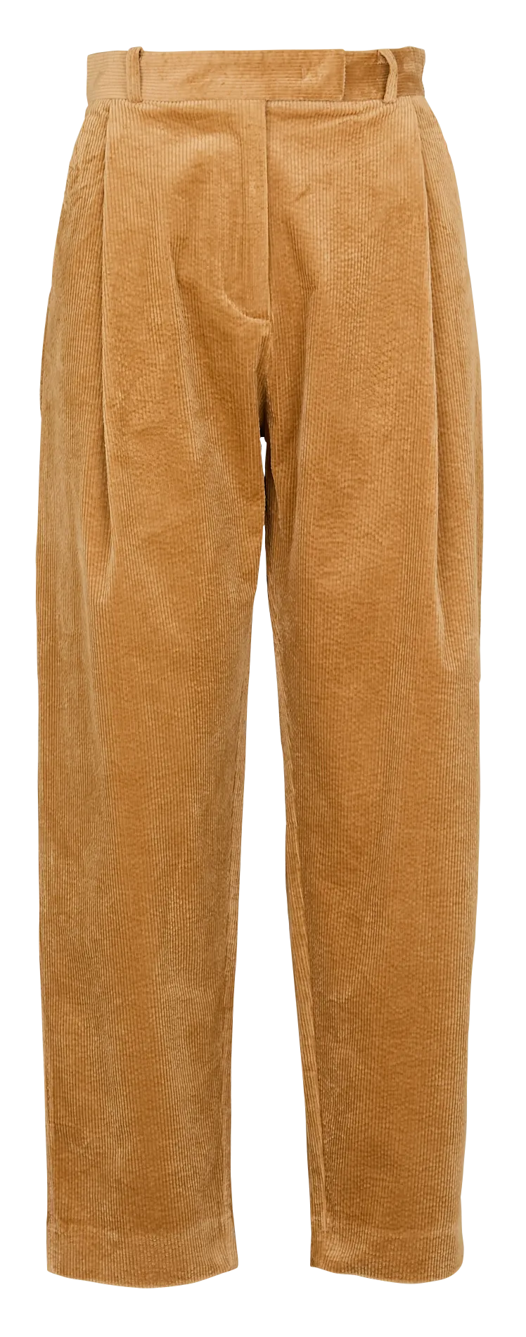 SESSUN SAVILE ROW  PANTALóN DE TALLE ALTO EN ALGODóN MEZCLADO EN BEIGE