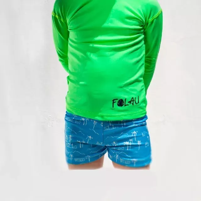 Short De Natación Folau Nios Con Protección Uv 50