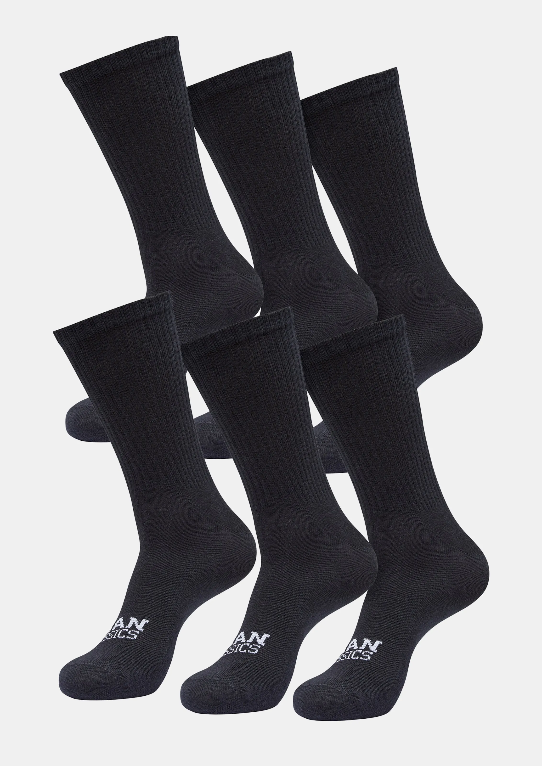Simple Flat Knit 6 Pack