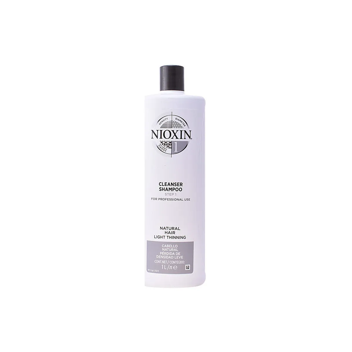 SISTEMA 1  CHAMPú  CABELLO NATURAL CON PERDIDA LIGERA DE DENS