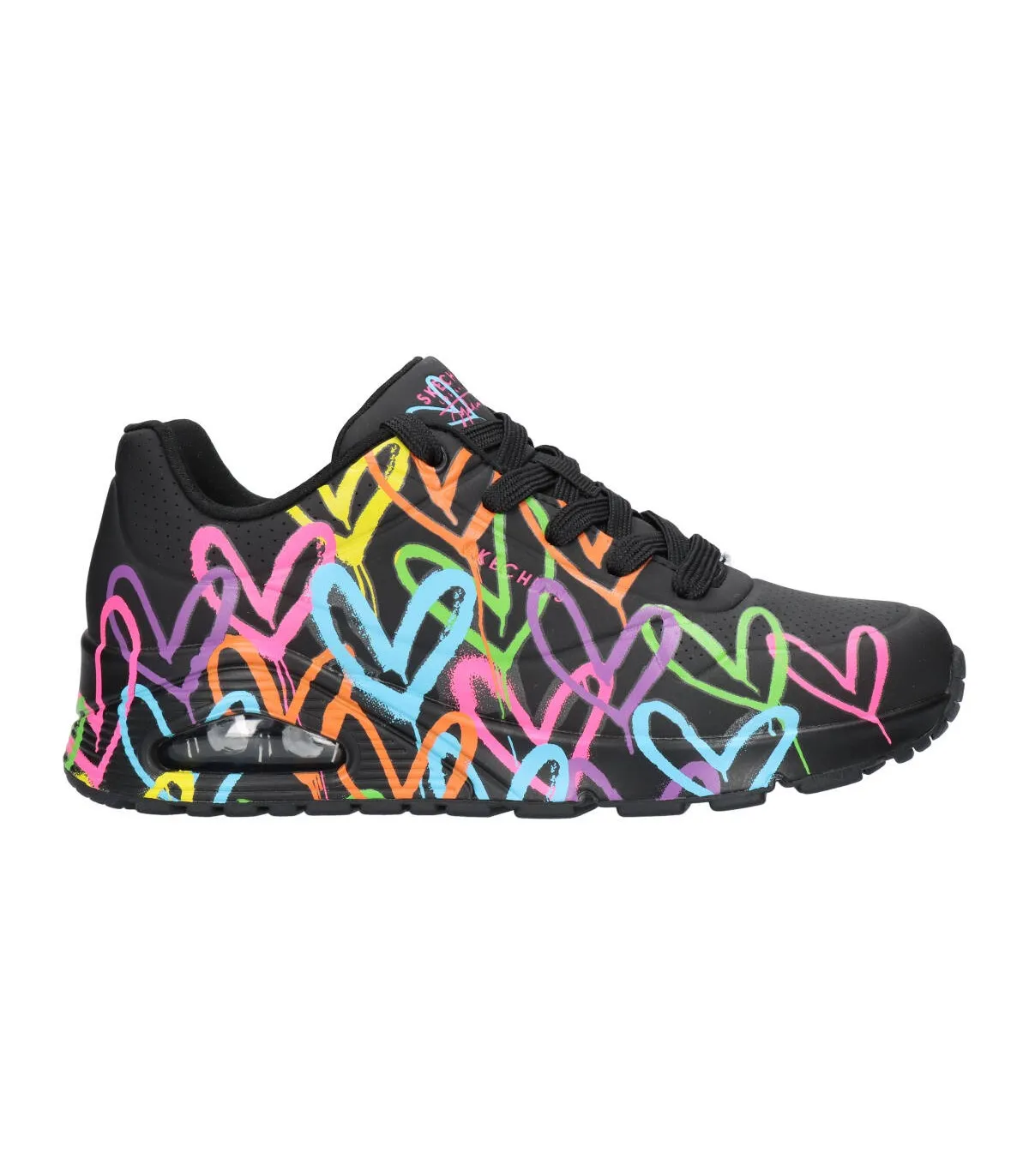 SKECHERS 177981 BKMT Mujer Negro