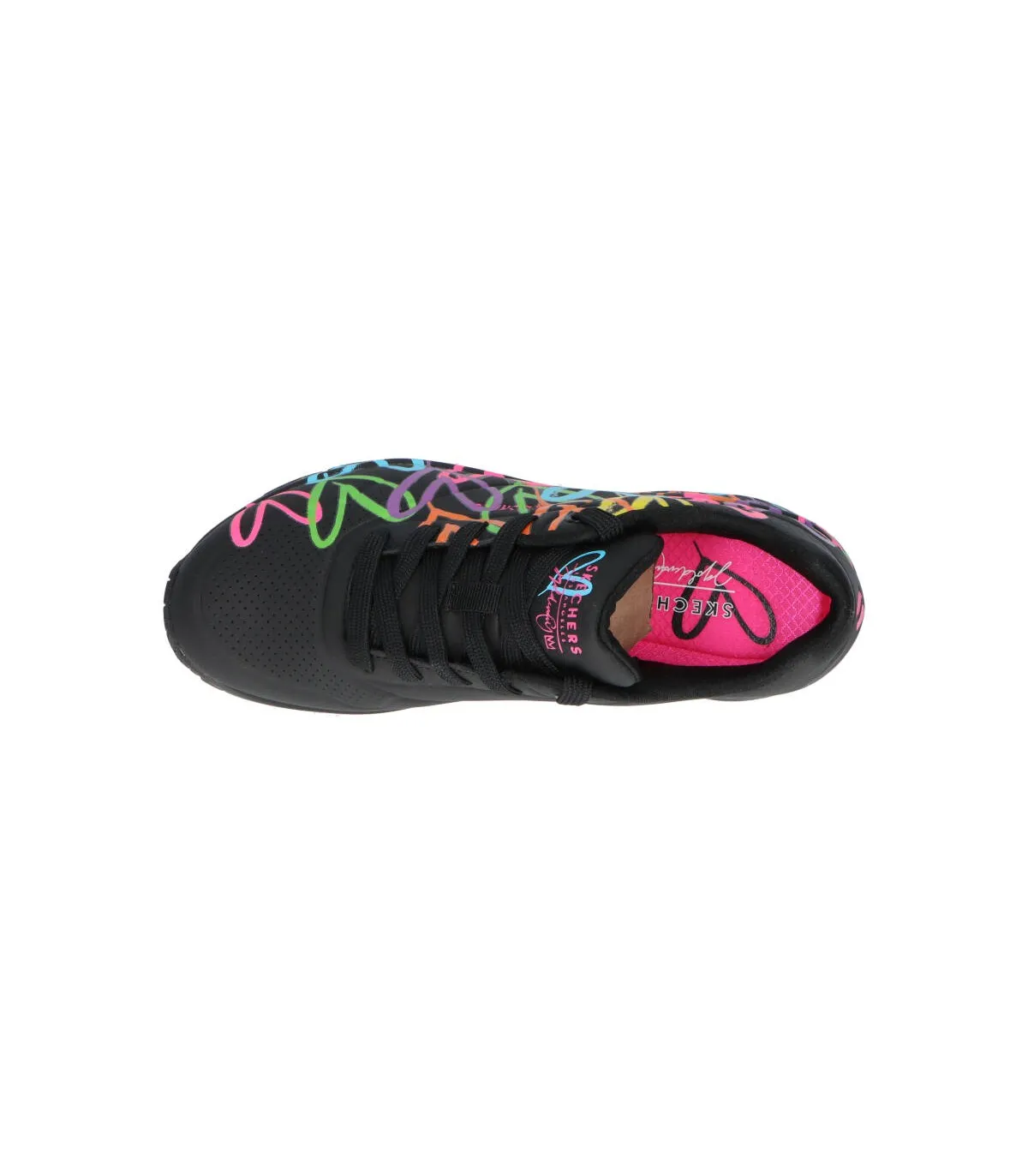 SKECHERS 177981 BKMT Mujer Negro