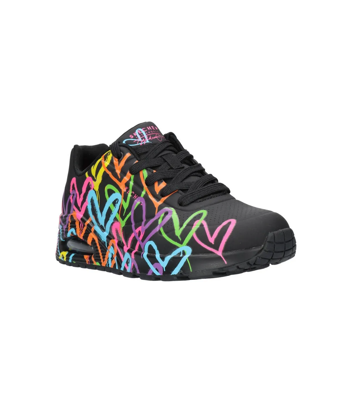 SKECHERS 177981 BKMT Mujer Negro