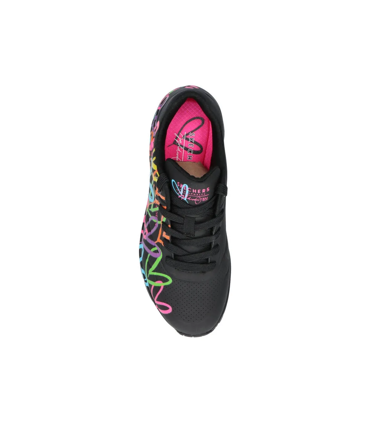 SKECHERS 177981 BKMT Mujer Negro