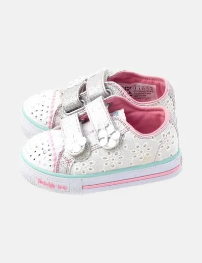 Skechers Deportiva blanca con luz