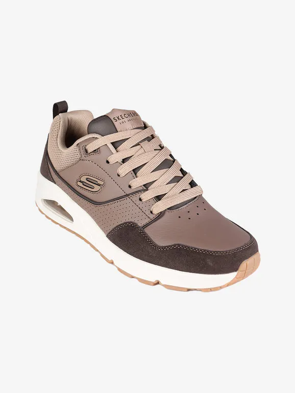 Skechers RETRO ONE Zapatillas de hombre de piel con aire.