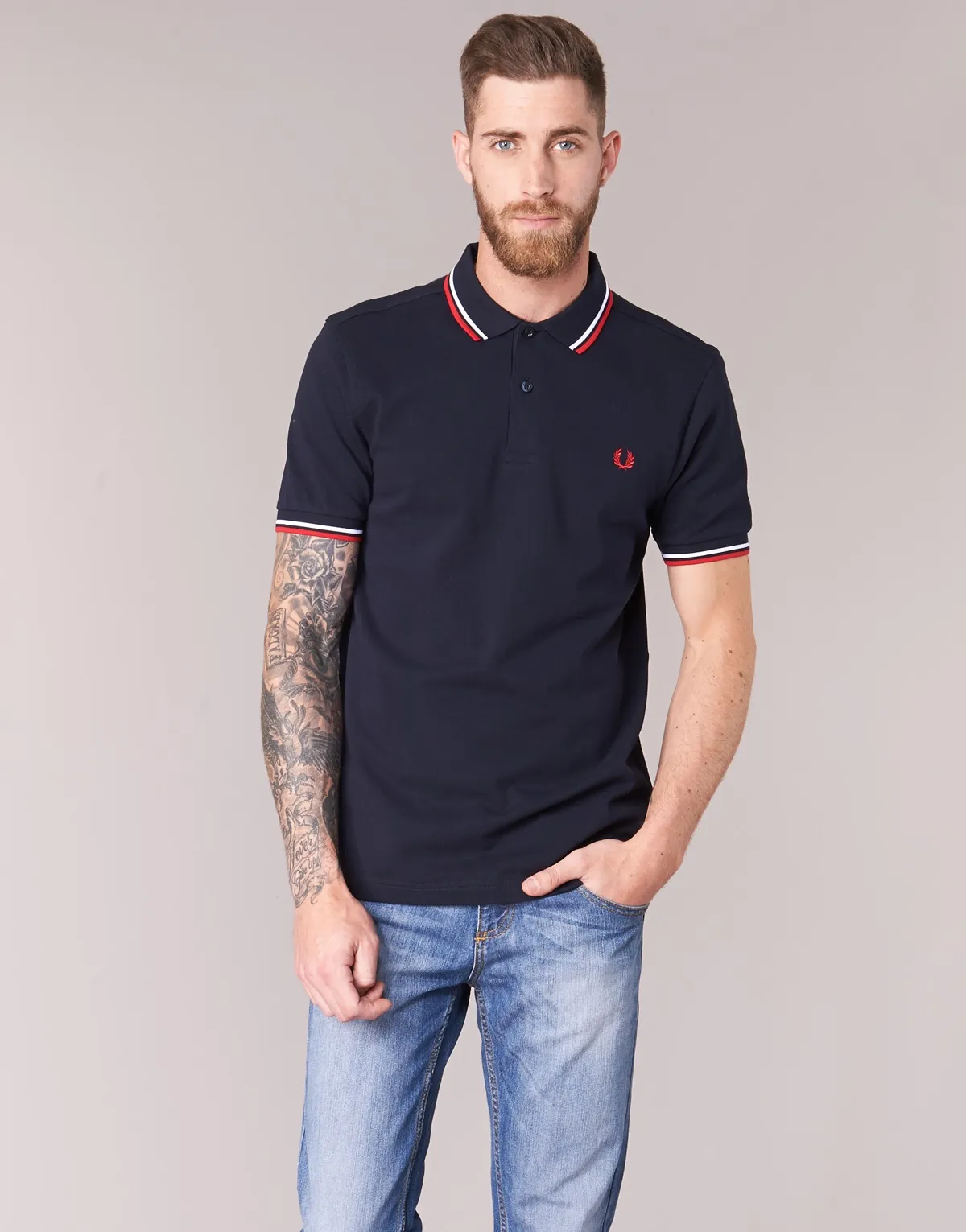 SLIM FIT TWIN TIPPED
