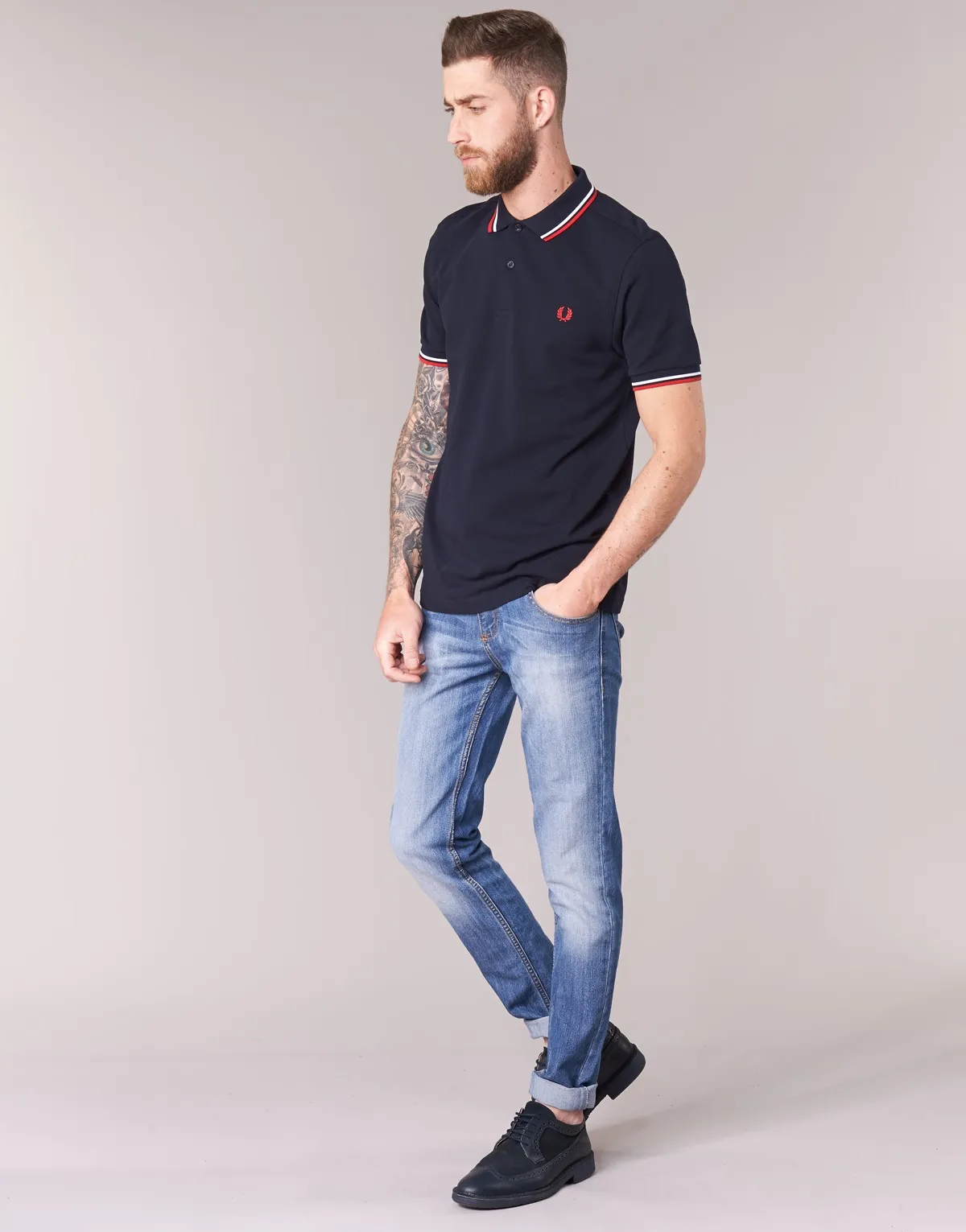 SLIM FIT TWIN TIPPED
