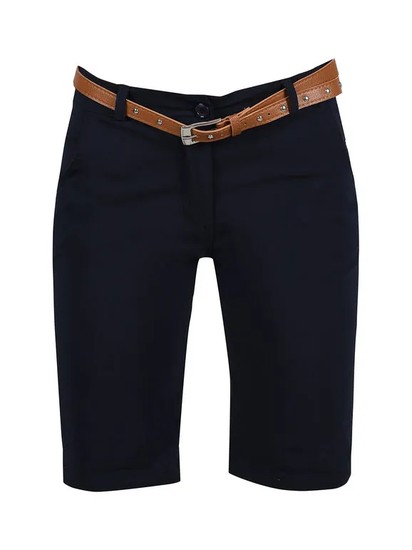 Solada Pantalón corto de mujer con cinturón.