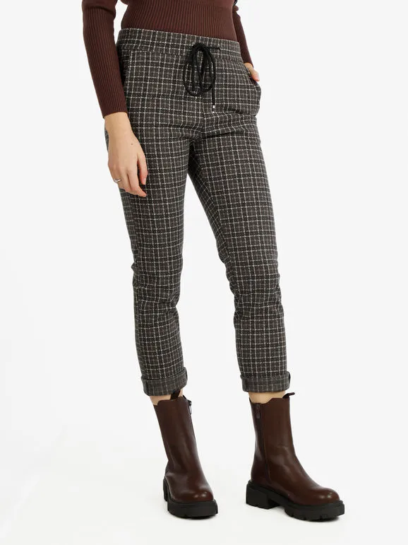 Solada Pantalón jogger de mujer con cordón