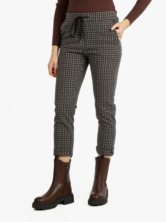 Solada Pantalón jogger de mujer con cordón
