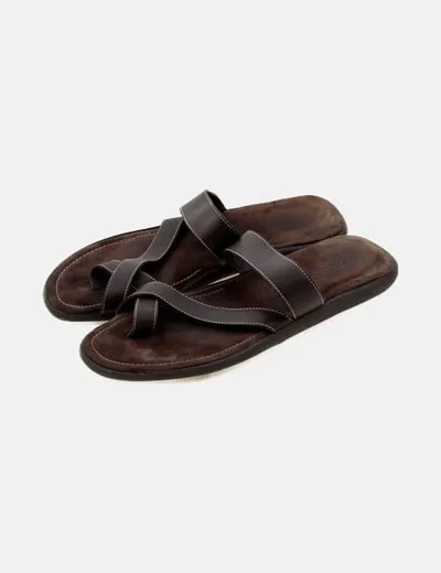 Stokton Sandalia marrón casual