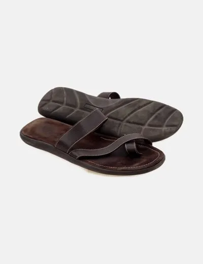Stokton Sandalia marrón casual