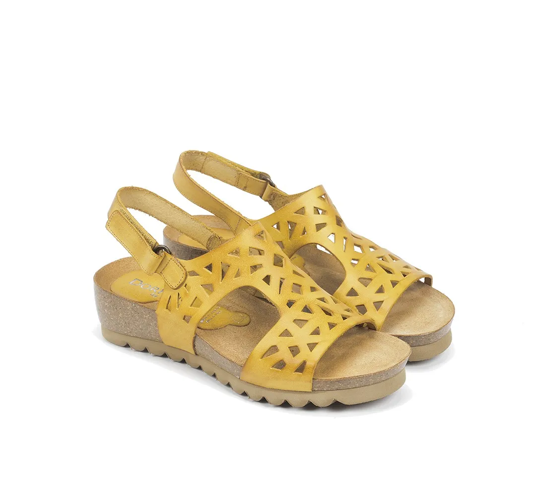SUMMER D8156 Sandalia Amarilla
