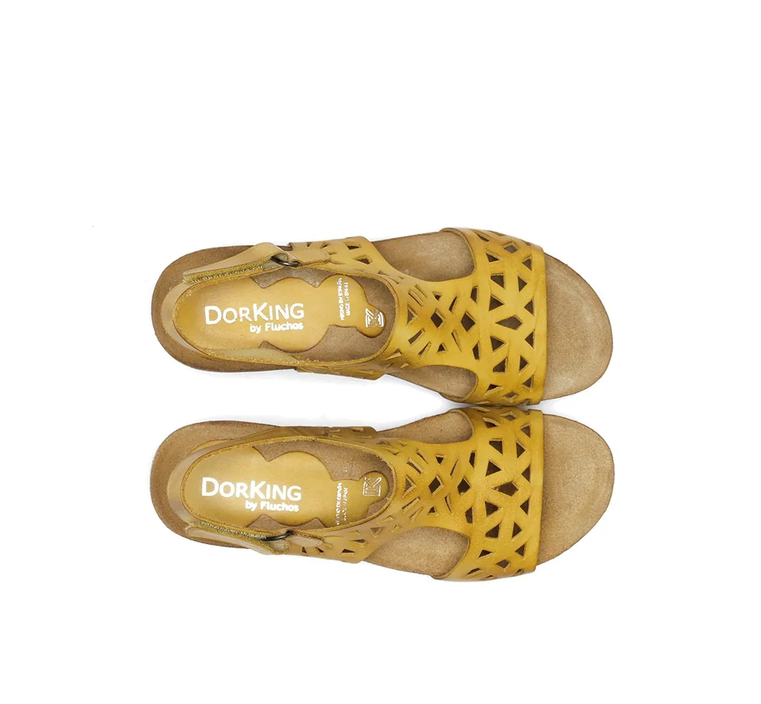 SUMMER D8156 Sandalia Amarilla