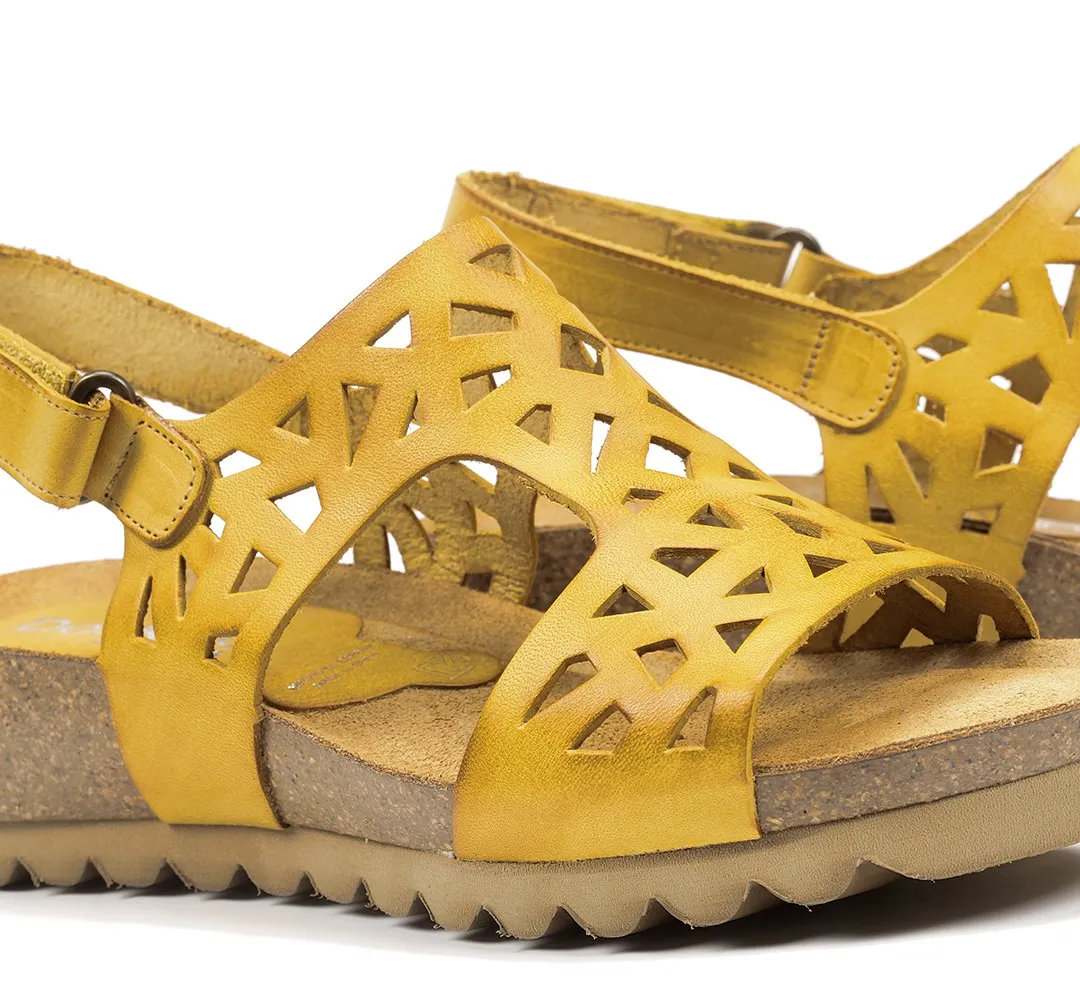 SUMMER D8156 Sandalia Amarilla