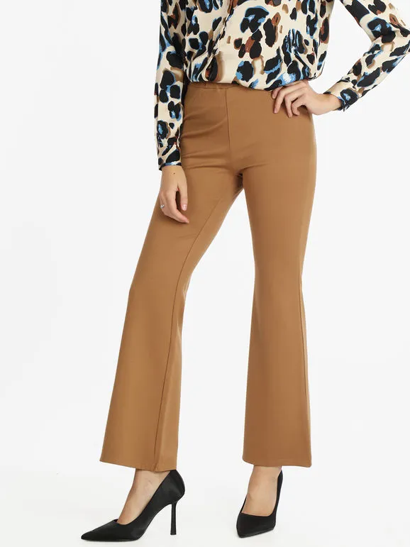 Sweet Miss Pantalón acampanado de mujer de talle alto