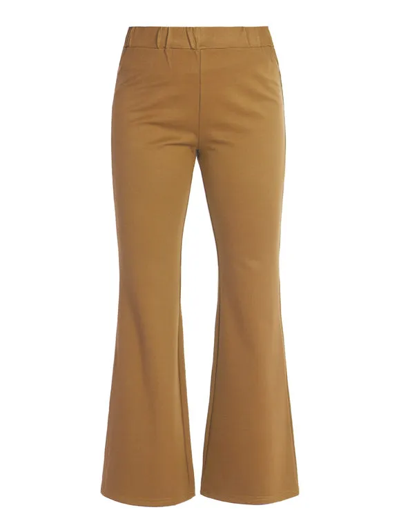 Sweet Miss Pantalón acampanado de mujer de talle alto