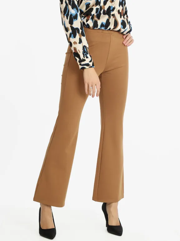 Sweet Miss Pantalón acampanado de mujer de talle alto