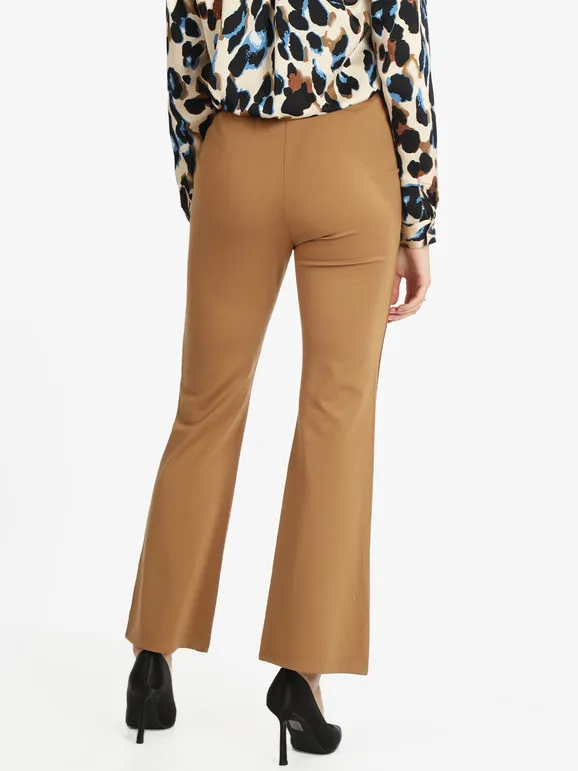 Sweet Miss Pantalón acampanado de mujer de talle alto