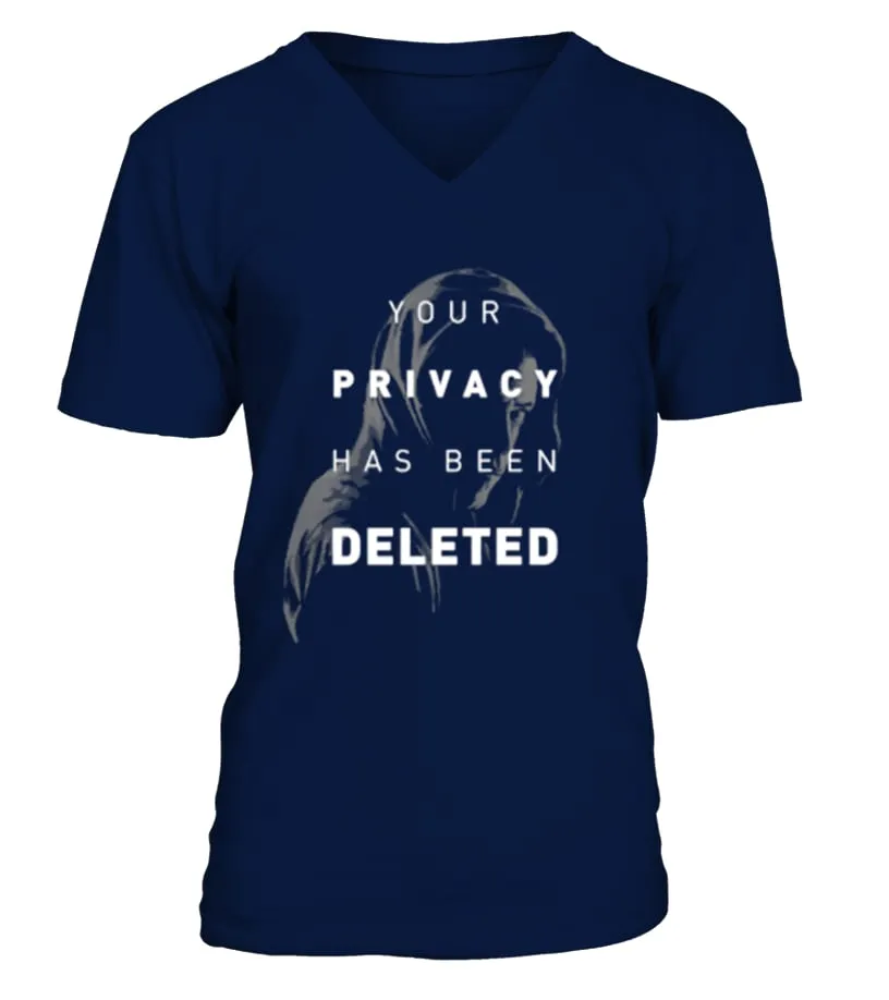 [T SHIRT]32MR ROBOT FSOCIETY QUOTES DEL CAMISETA CUELLO EN V UNISEX