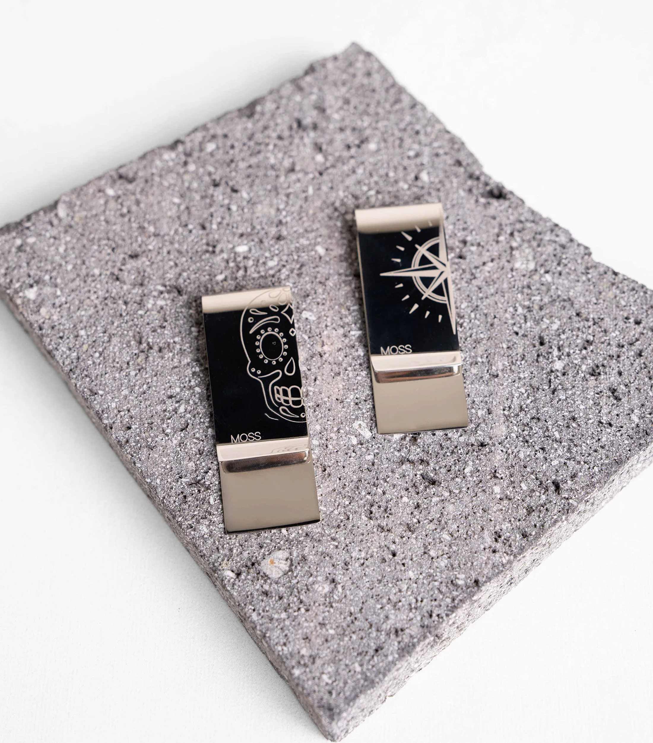 Tanya Moss Money Clip en plata .925 Hombre