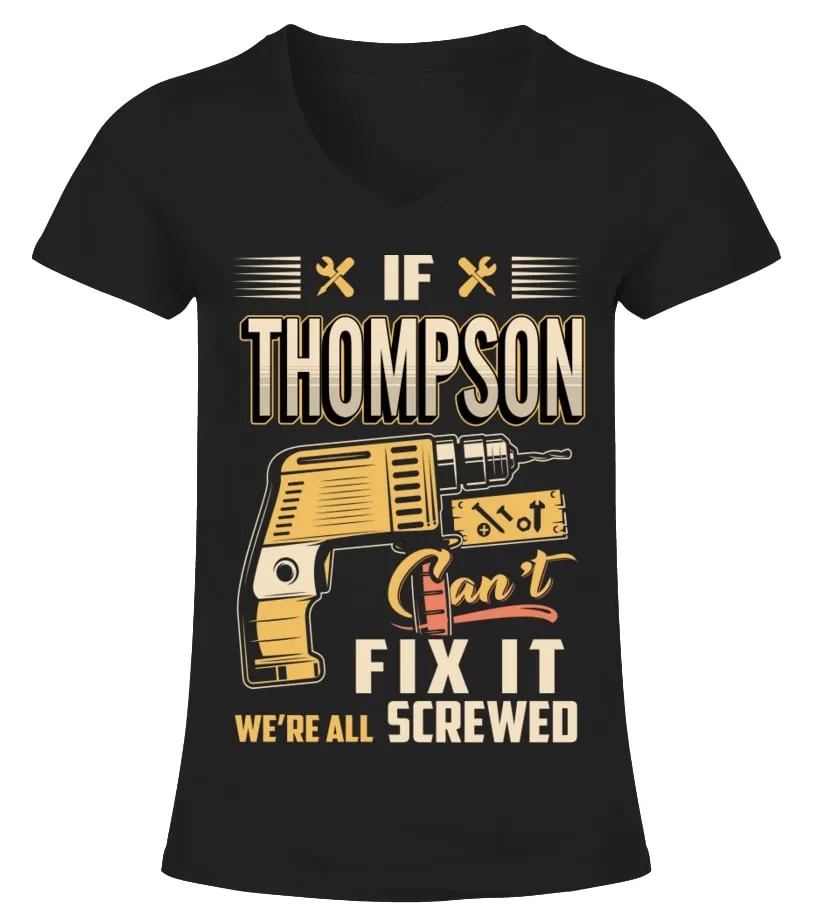THOMPSON B3 Camiseta cuello pico Mujer