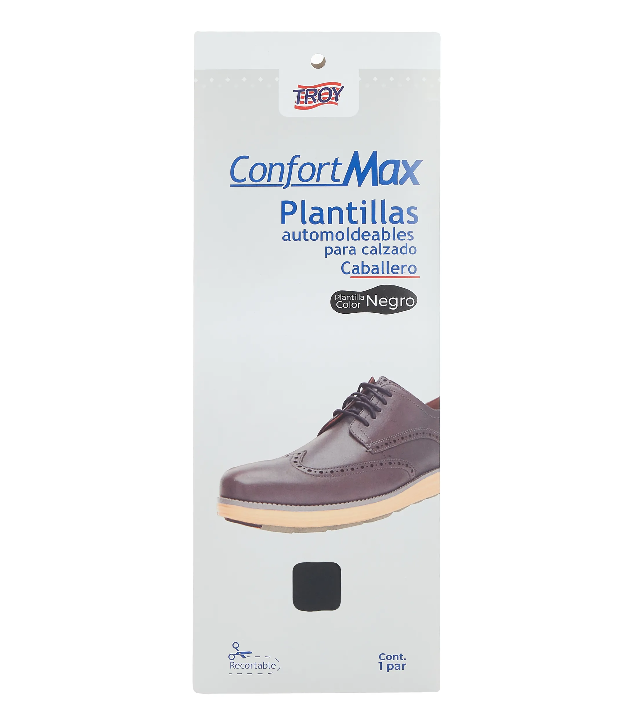Troy Plantillas automoldeables Confort Max Hombre