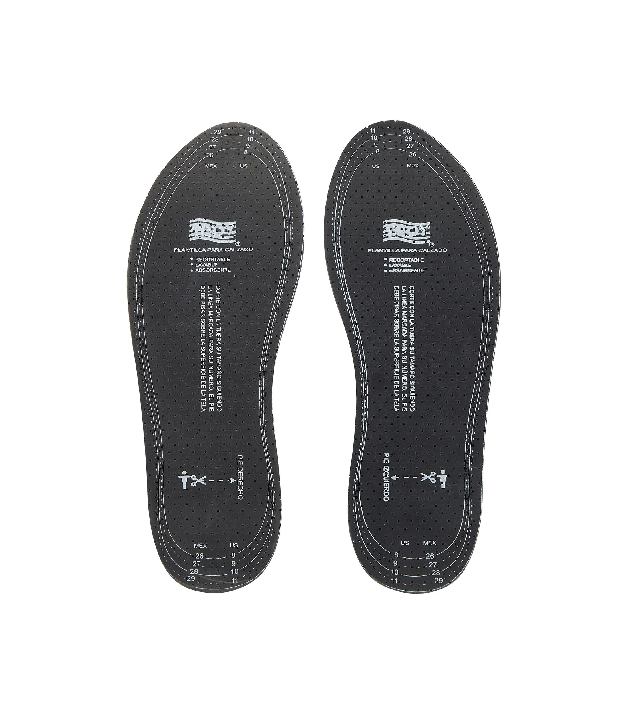Troy Plantillas automoldeables Confort Max Hombre