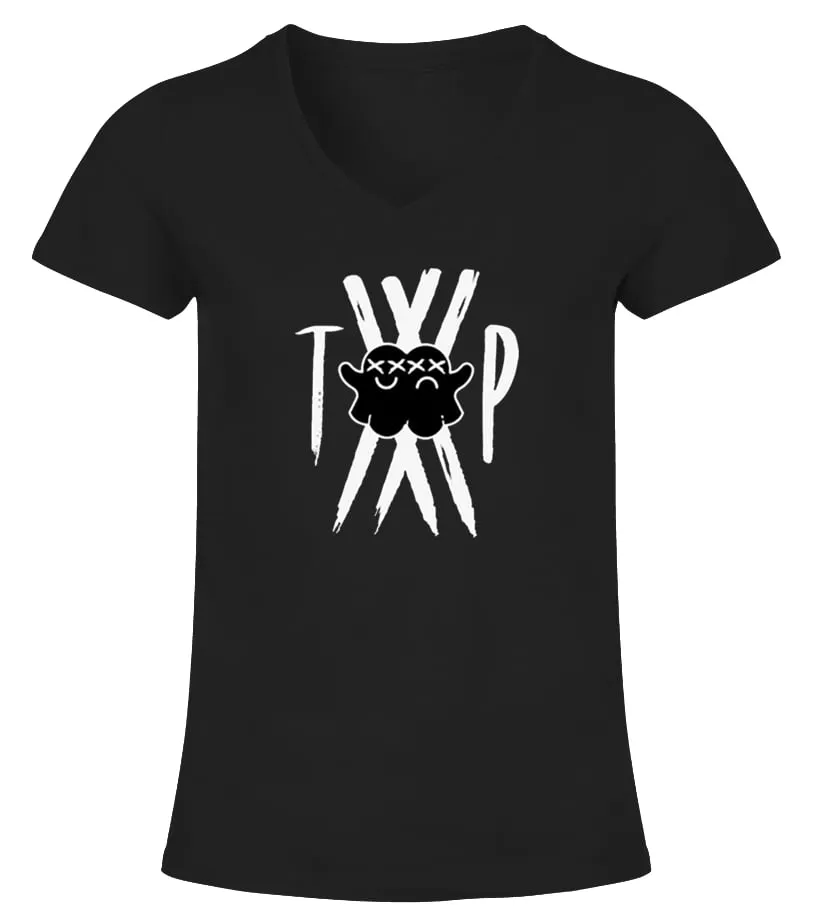 Twin Paranormal Merch Camiseta cuello pico Mujer