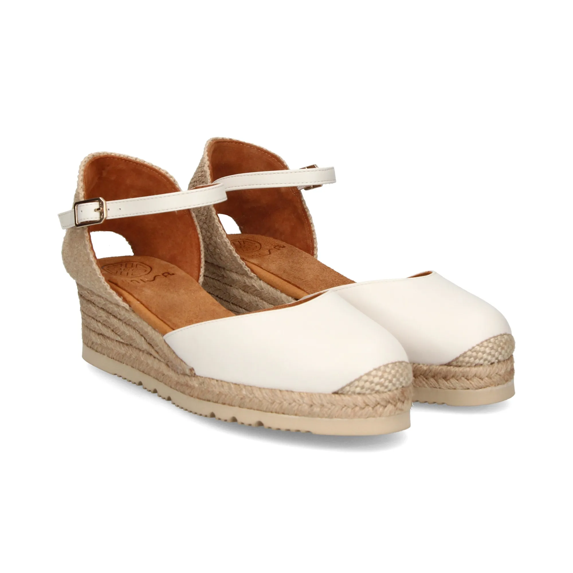 UNISA Zapatos cuña MARFIL