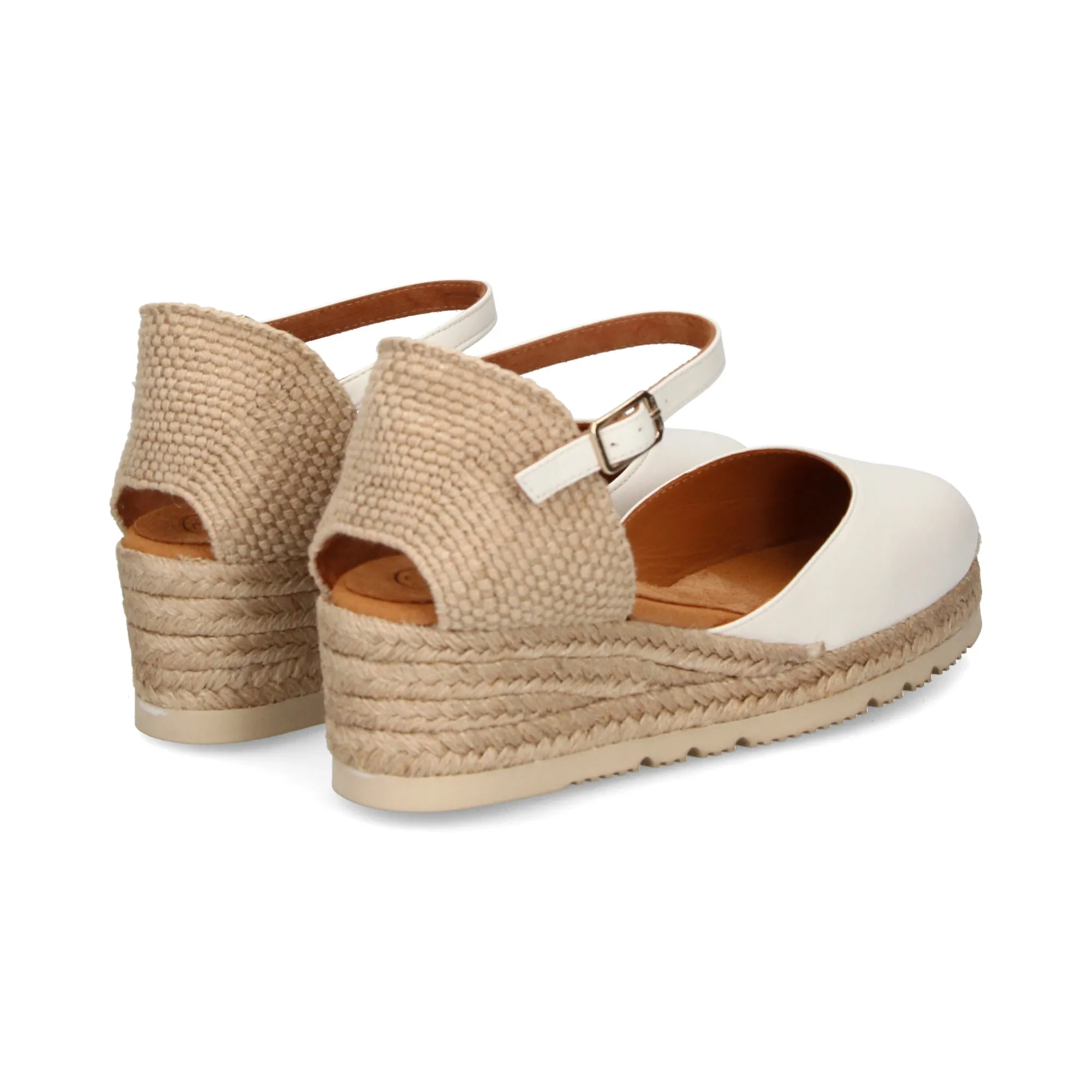 UNISA Zapatos cuña MARFIL