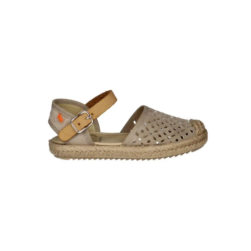 Valenciana Taupe Con Bandaleta Yute y Pulsera