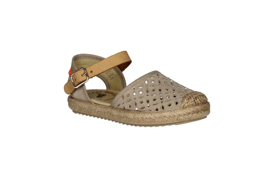 Valenciana Taupe Con Bandaleta Yute y Pulsera