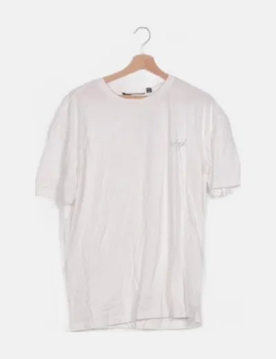 Vero Moda Camiseta blanca estampado mensaje