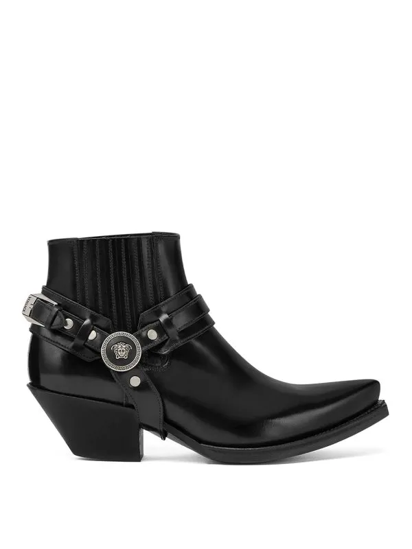 VERSACE BOTINES  BLANCO