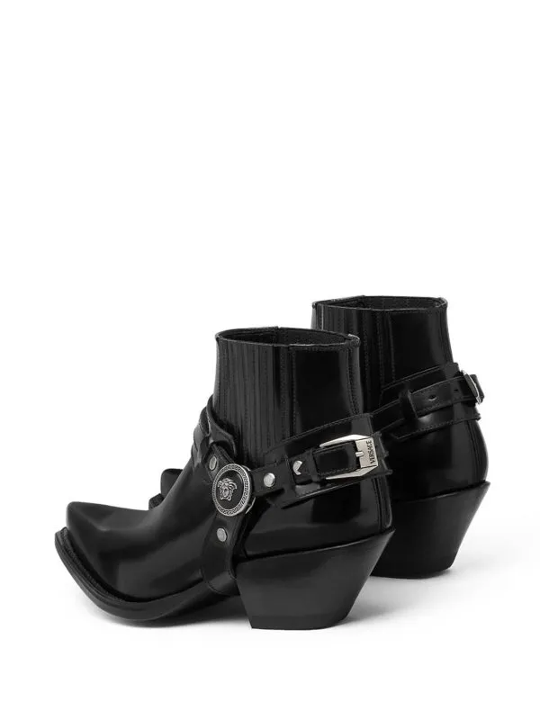 VERSACE BOTINES  BLANCO