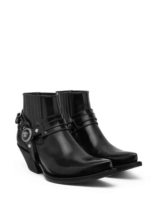 VERSACE BOTINES  BLANCO