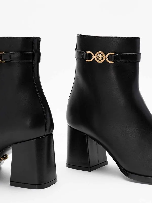 VERSACE BOTINES  DORADO