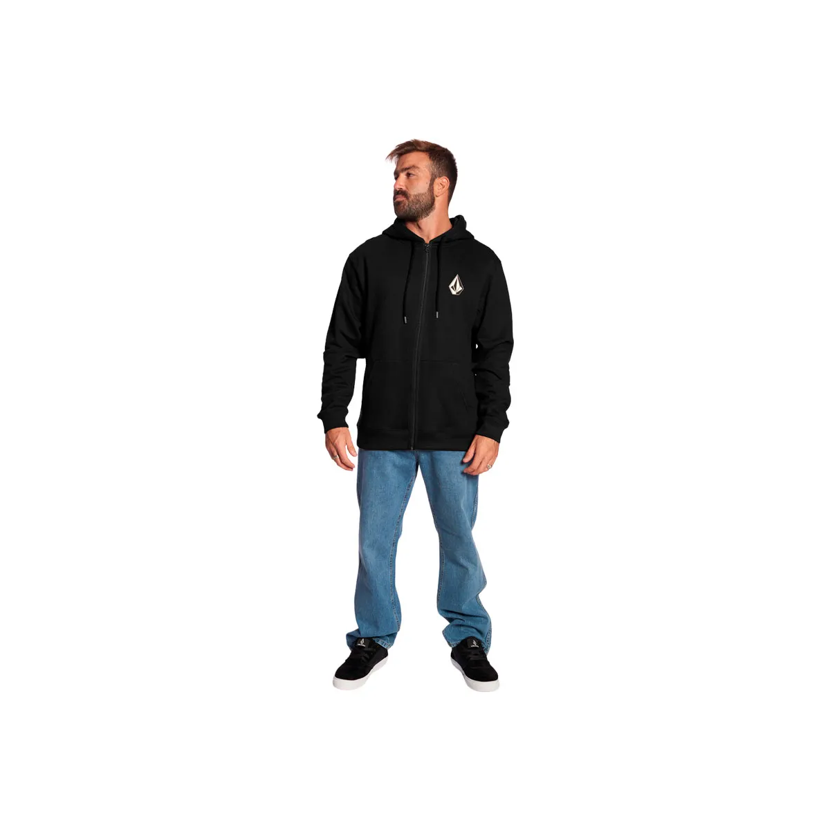 Volcom Buzo Fe Zh Iconic Stone Zip – Hombre – 02966
