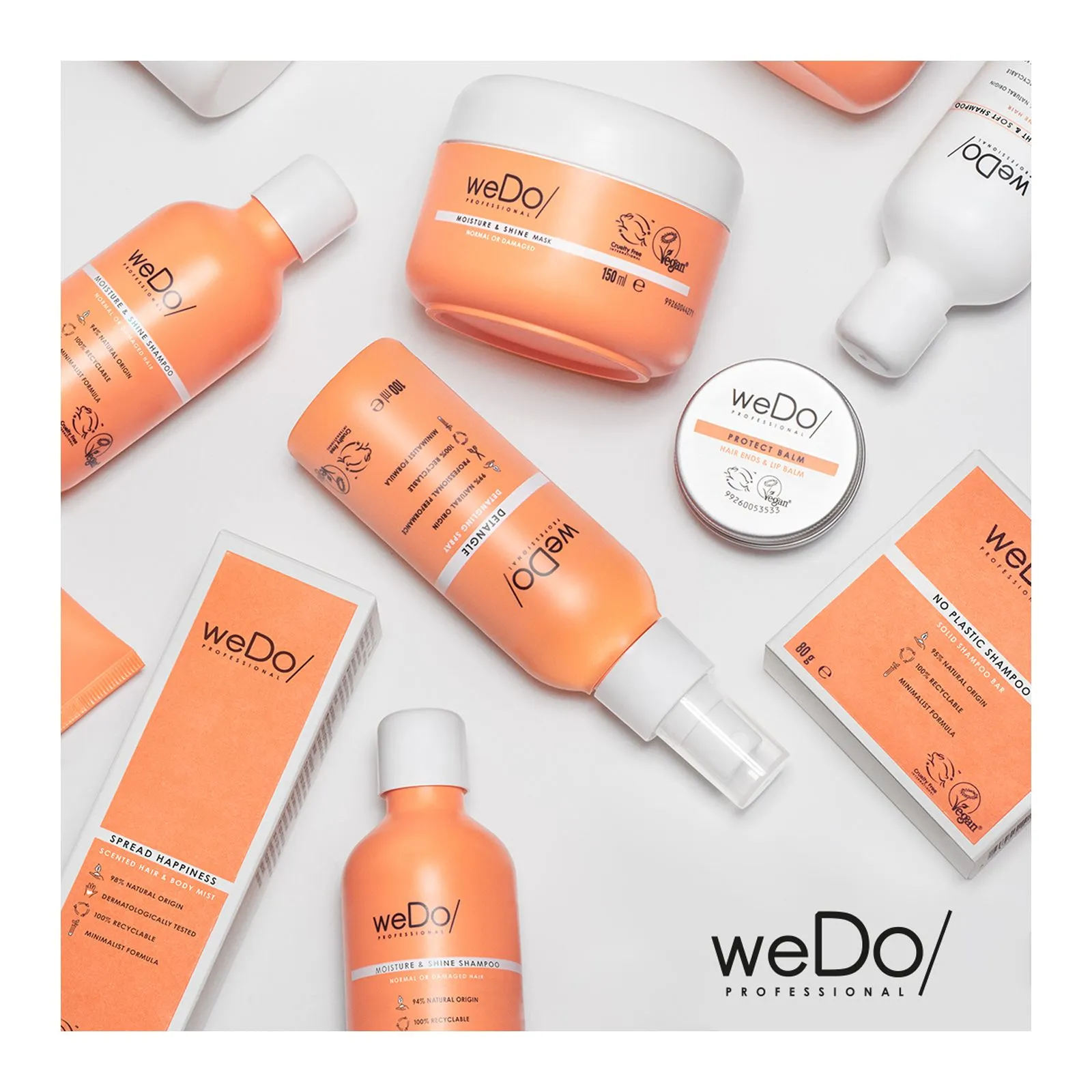 weDo Bálsamo protector puntas del cabello y labios