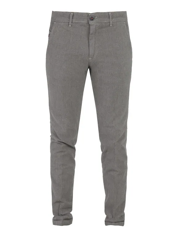 XCAPE PANTALóN DE HOMBRE SLIM FIT EN ALGODóN TEXTURIZADO