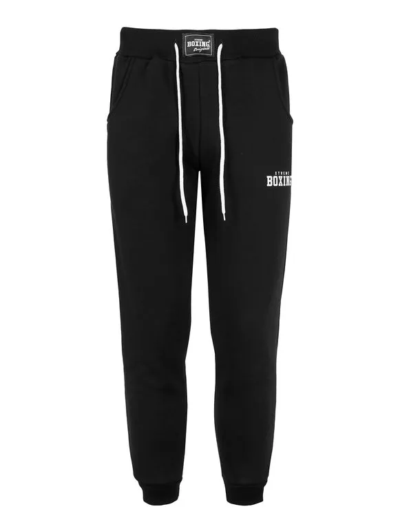 Xtreme Boxing Pantalón deportivo de hombre con cordón y puños.