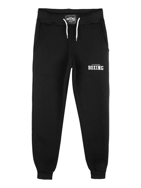 Xtreme Boxing Pantalón deportivo niño con cordón y puños.