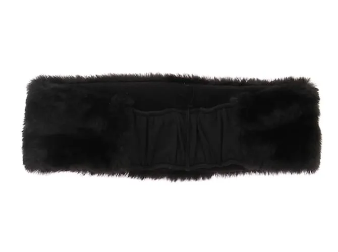 Yves Salomon ALO Accesorios para el cabello T.  Piel sintética Negro 