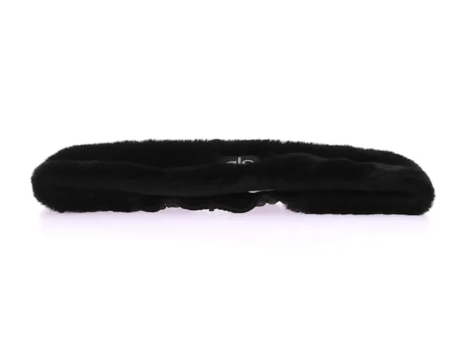 Yves Salomon ALO Accesorios para el cabello T.  Piel sintética Negro 
