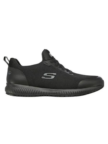 Zapatilla Skechers Antideslizante Negra Hombre