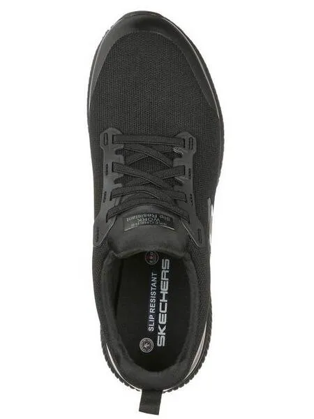 Zapatilla Skechers Antideslizante Negra Hombre
