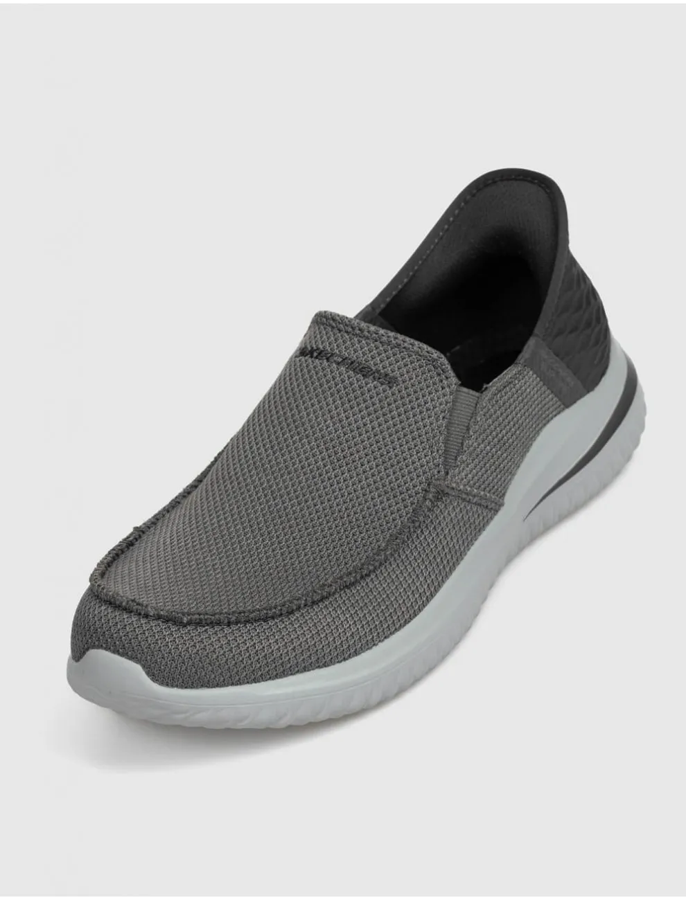ZAPATILLA SKECHERS SLIPINS: DELSON 3.0  CABRINO GRIS