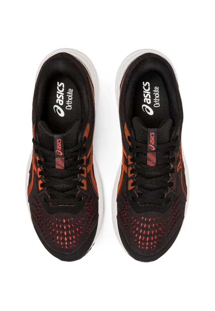 ZAPATILLAS ASICS GELCONTEND 8 BLACK/CHERRY TOMATO  HOMBRE